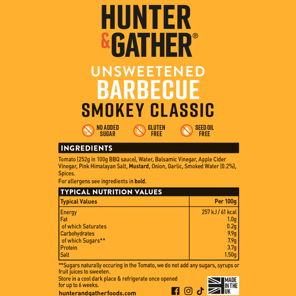 Unsweetened Smokey Barbecue Sauce - Image 2