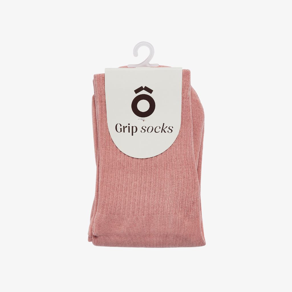 ÔWEAR Essentials Pilates Grip Socks - Rose Pink - Image 1