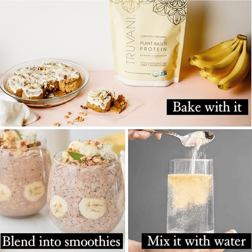 Banana Cinnamon Plant Protein Powder - Image 4