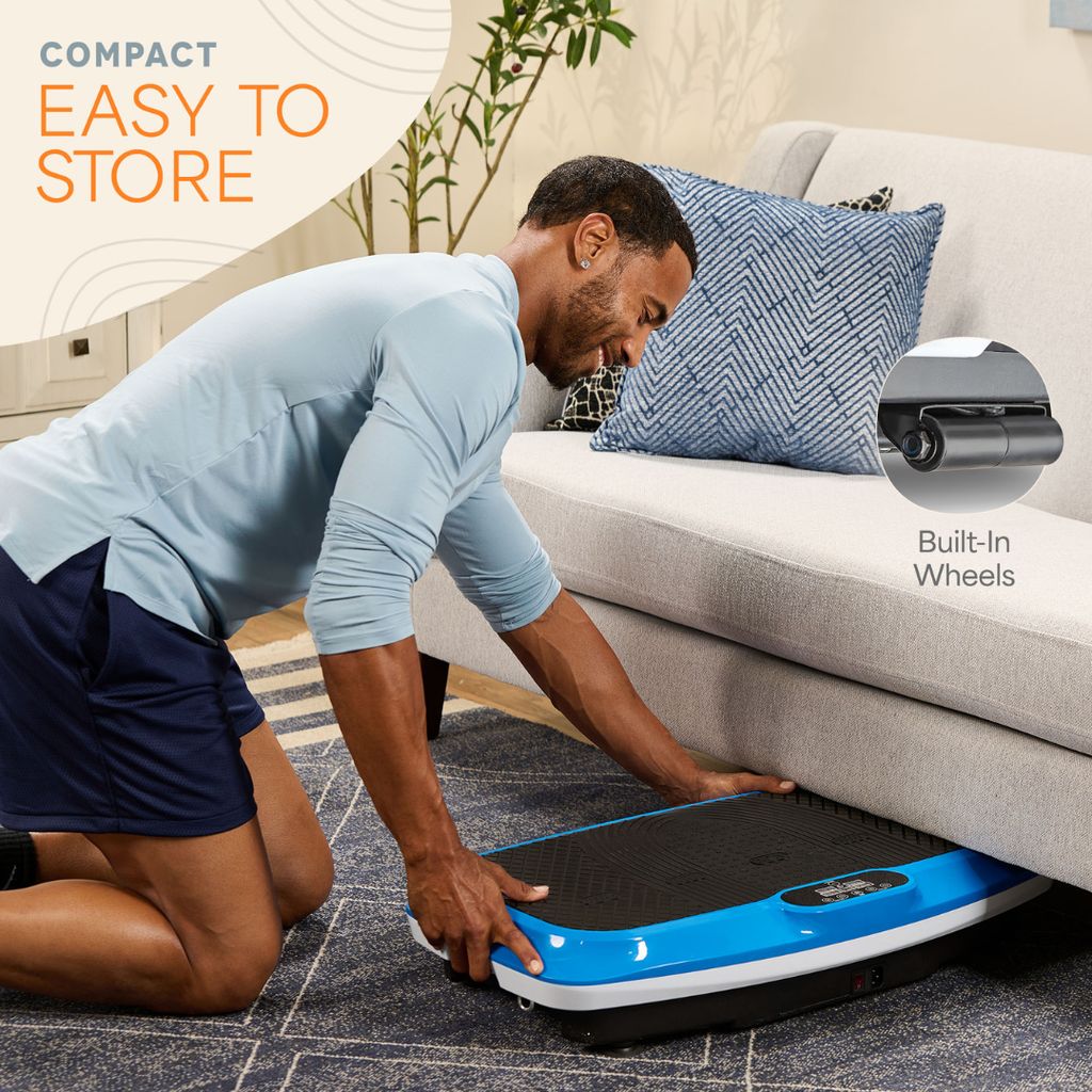 Turbo 3D Vibration Plate - Blue - Image 7