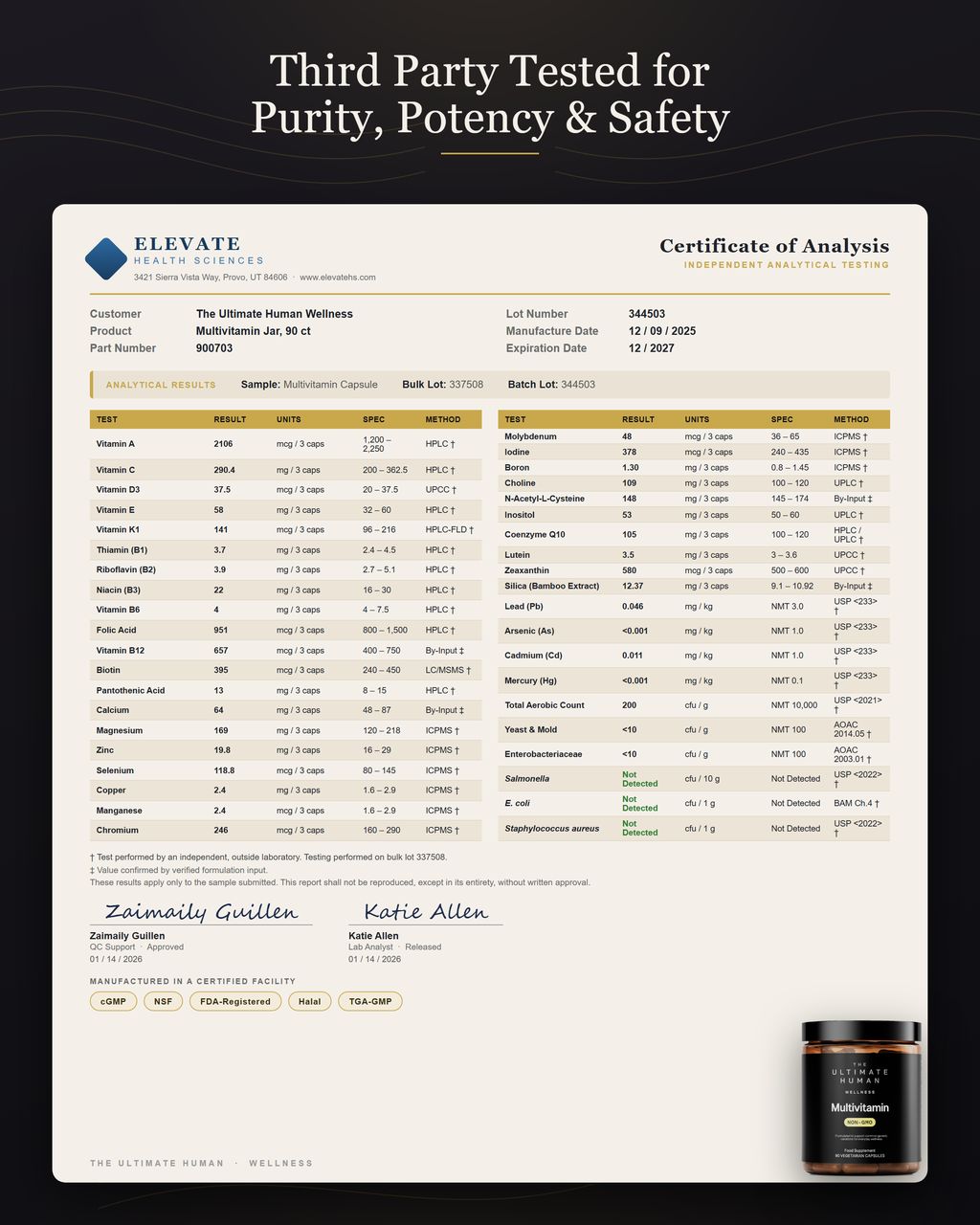 Methylated Multivitamin - Image 3