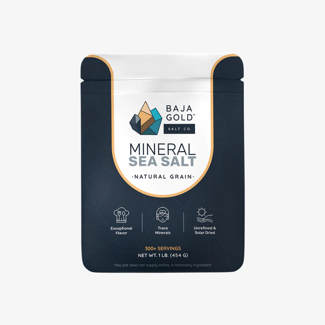 Mineral Sea Salt - Natural Grain Crystals